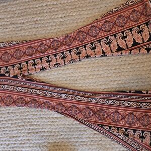 Bohemian Paisley Print Pants